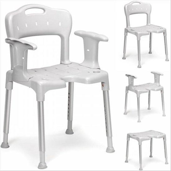 Swift douchestoel - grijs - Etac