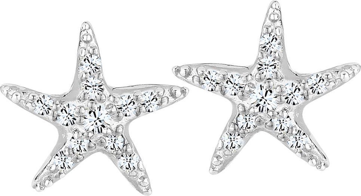 Visiter la boutique ElliElli Astro Trend Boucles d'oreilles créoles pour femme avec cristaux Swarovski en argent sterling 925 