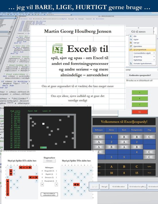 BLH 3 - Excel til spil, sjov og spas - cover