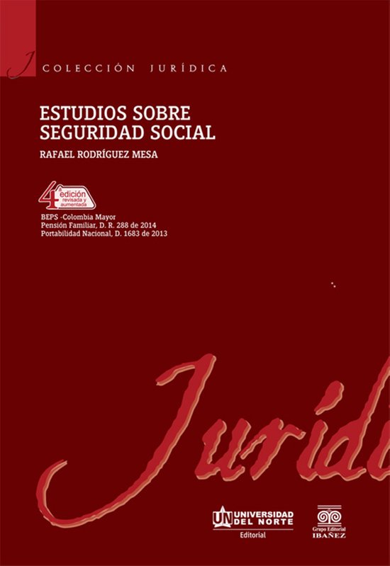 Colección Jurídica - Estudios sobre seguridad social 4 Ed - cover