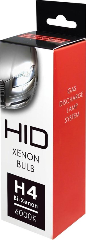 Ampoule HID-Xenon Blanco H4 Bi-Xenon 6000K, 1 pièce | bol.com