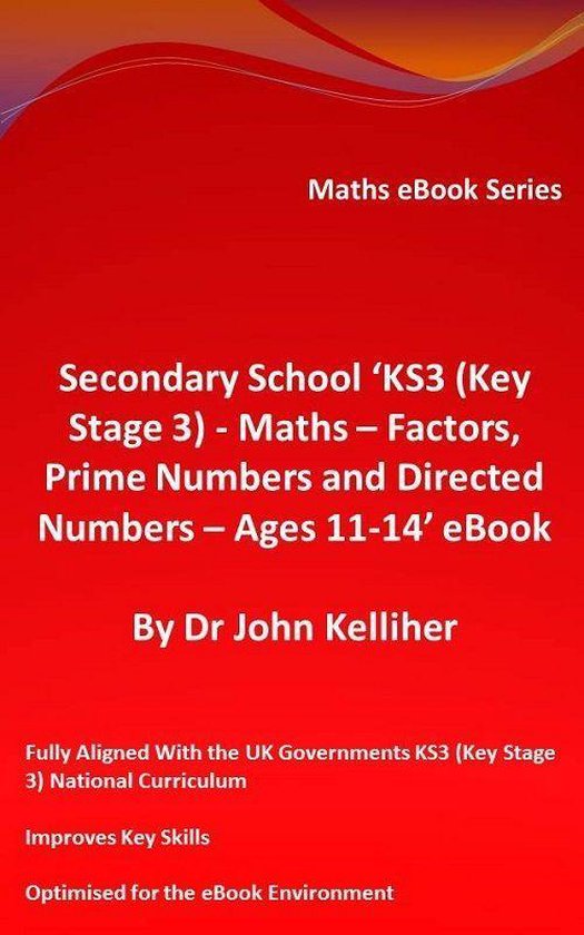 Secondary School ‘KS3 (Key Stage 3) Maths Factors, Prime Numbers