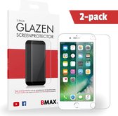 2-pack BMAX Glazen Screenprotector iPhone 7 plus
