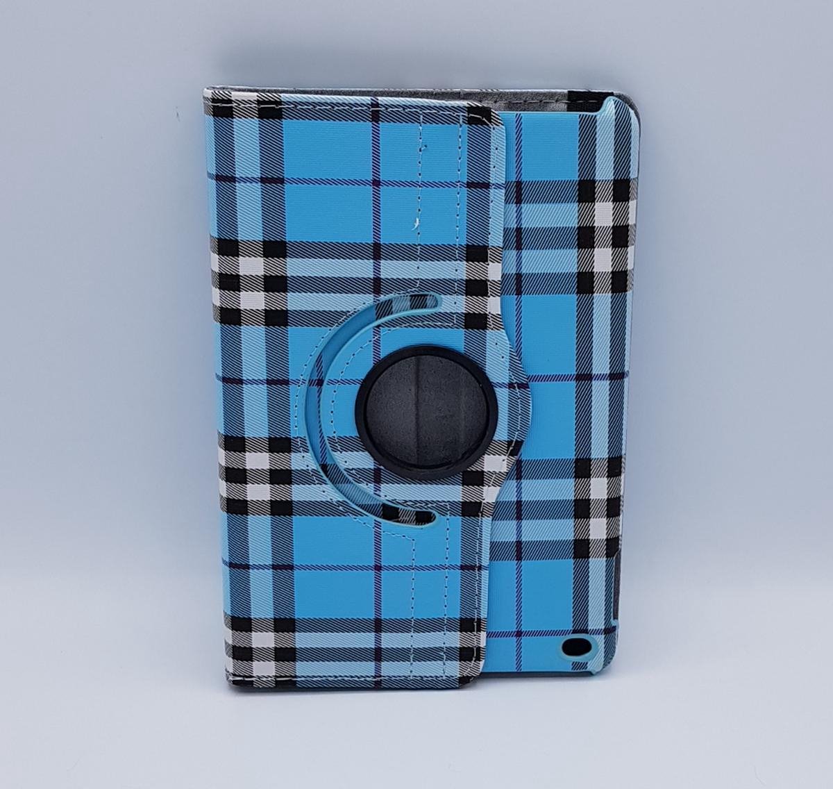 Voor iPad mini 4 case / hoes - Burberry Style - blauw