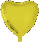 Folie ballon hart goud 52 cm