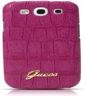 Guess Crocodile Samsung Galaxy S3 Hardcase Matte Pink