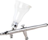 Fengda FE-330 Luxe All Purpose Precision dubbelwerkende Feed-type Airbrush Pistool met 4-chamber cup