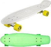 Ridge Retro board 27" Glow with yellow wheels