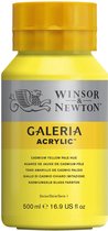 Winsor & Newton Galeria Acryl 500ml Cadmium Yellow Pale Hue