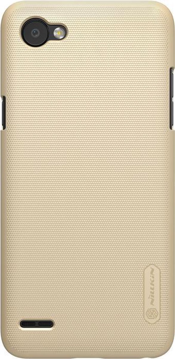 Nillkin Frosted Shield HardCase + Displayfolio voor LG Q6 - Goud