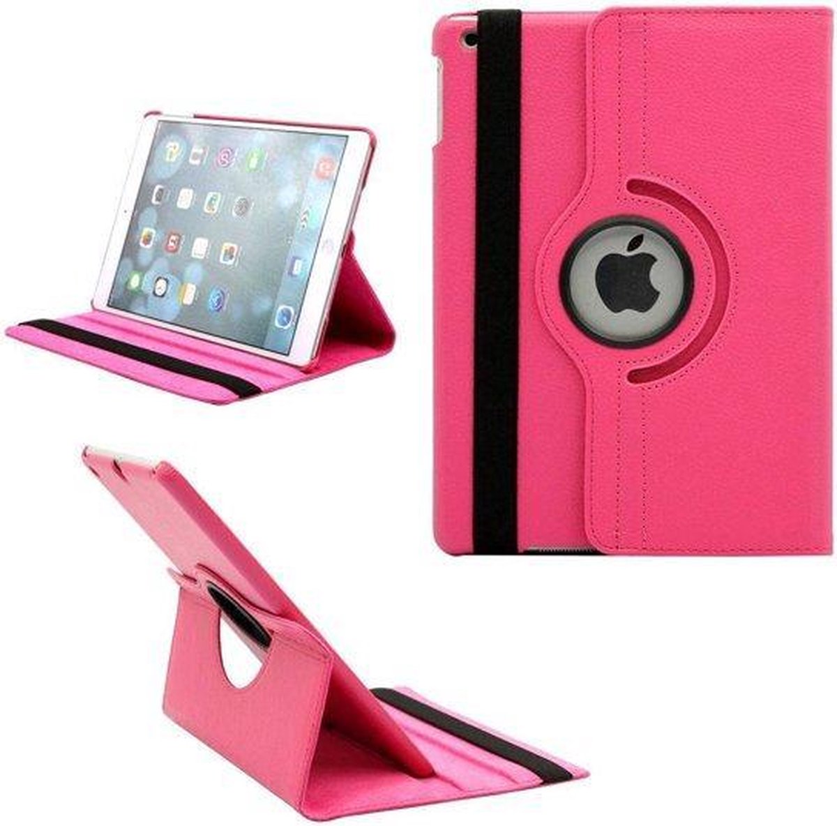iPad Pro 2018 Hoesje - 11 inch - Draaibare Tablet Case Beschermhoes Roze