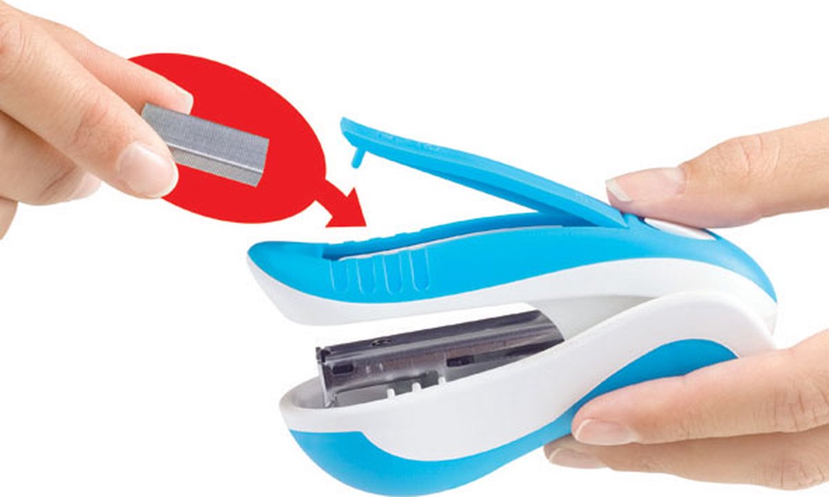 Maped Ergologic Mini Nietpistool – Handig Voor Onderweg, Past 24/6 & 26/6 Nietjes, Met Ingebouwde Nietverwijderaar