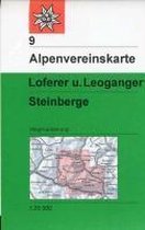 DAV Alpenvereinskarte 09 Loferer + Leoganger Steinberge 1 : 25 000
