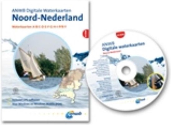 Cover van het boek 'ANWB Digitale Waterkaarten Noord-Nederland 2010' van  ANWB