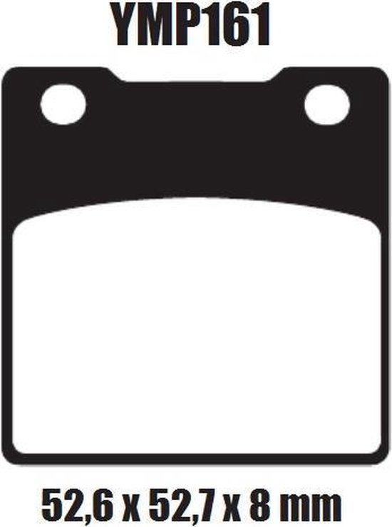 Plaquettes de frein arrière Kawasaki Z 250 1978-1981 Z250 YMP161 plaquette de frein frein arrière