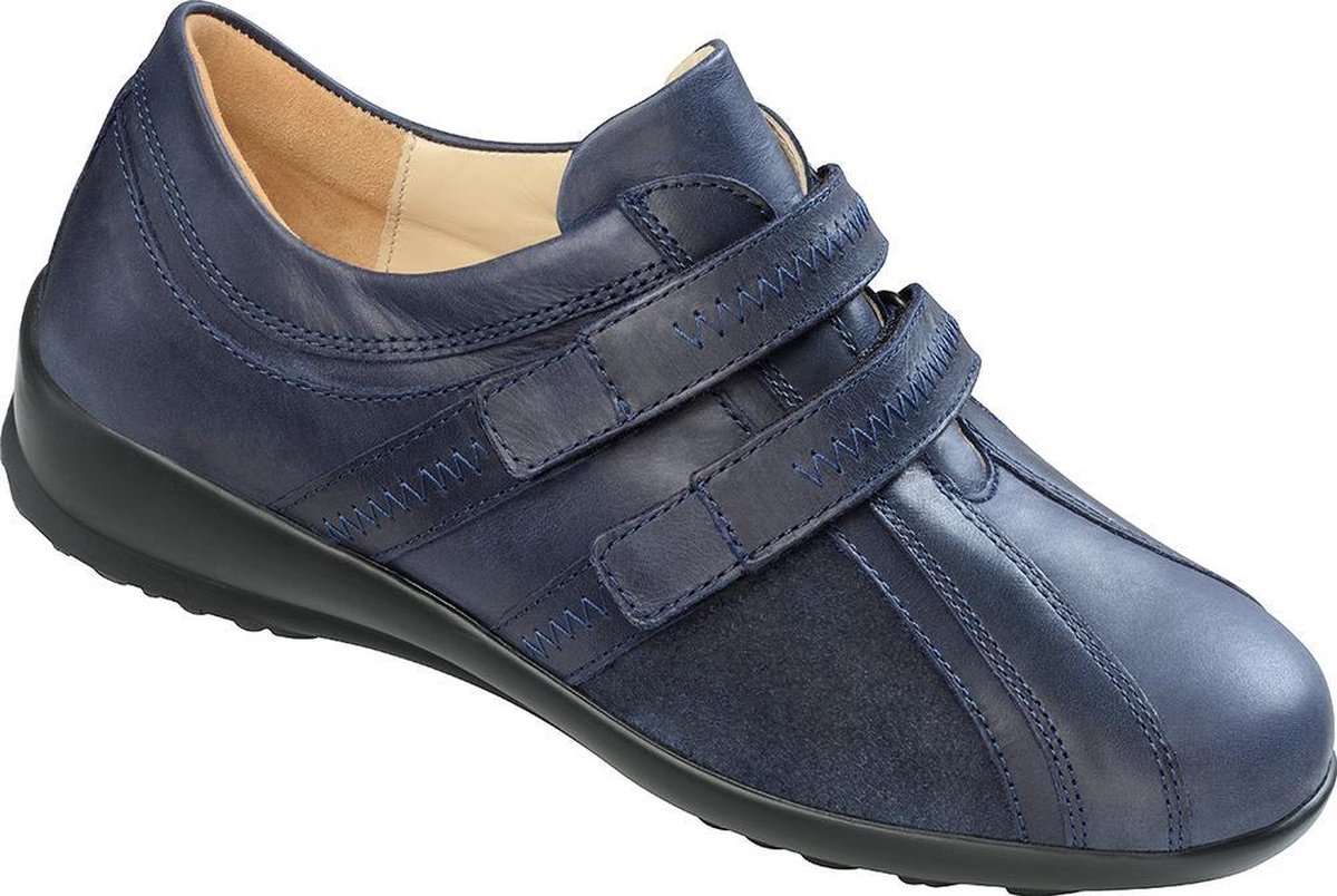 Actiflex 89598 Dames veterschoenen Blauw