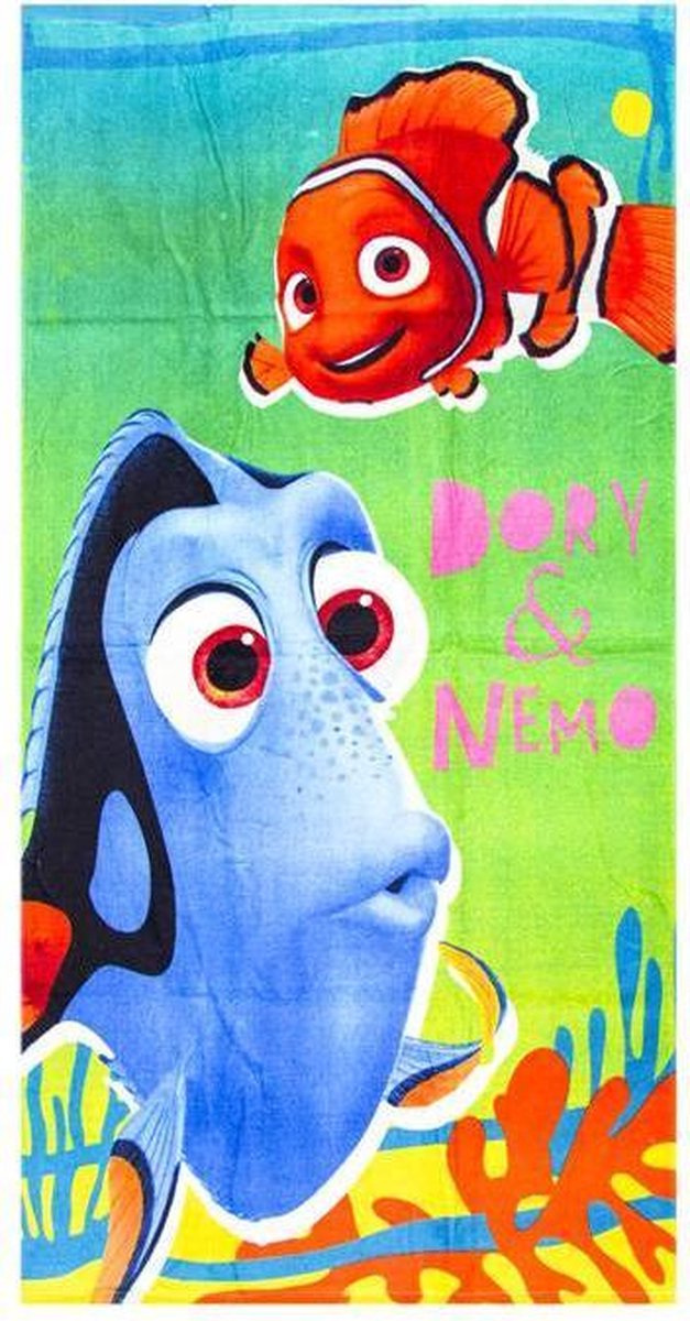 Dory and Nemo Towel / Serviette de bain / Serviette de plage | bol