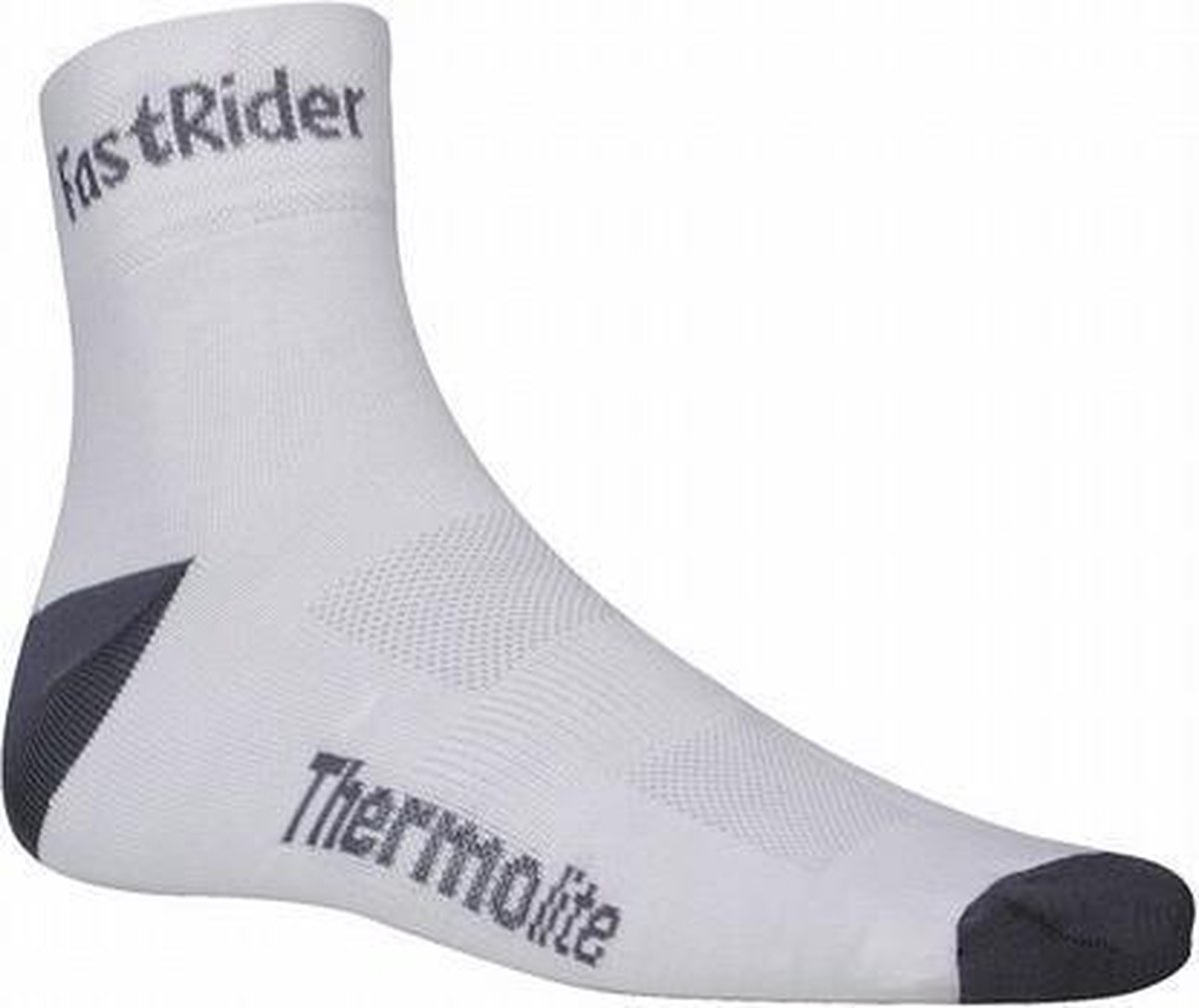 Fastrider Cycling sox thermo wit 43/47 l/xl