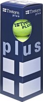 Tretorn Plus - Tennisballen - 3 stuks - Geel