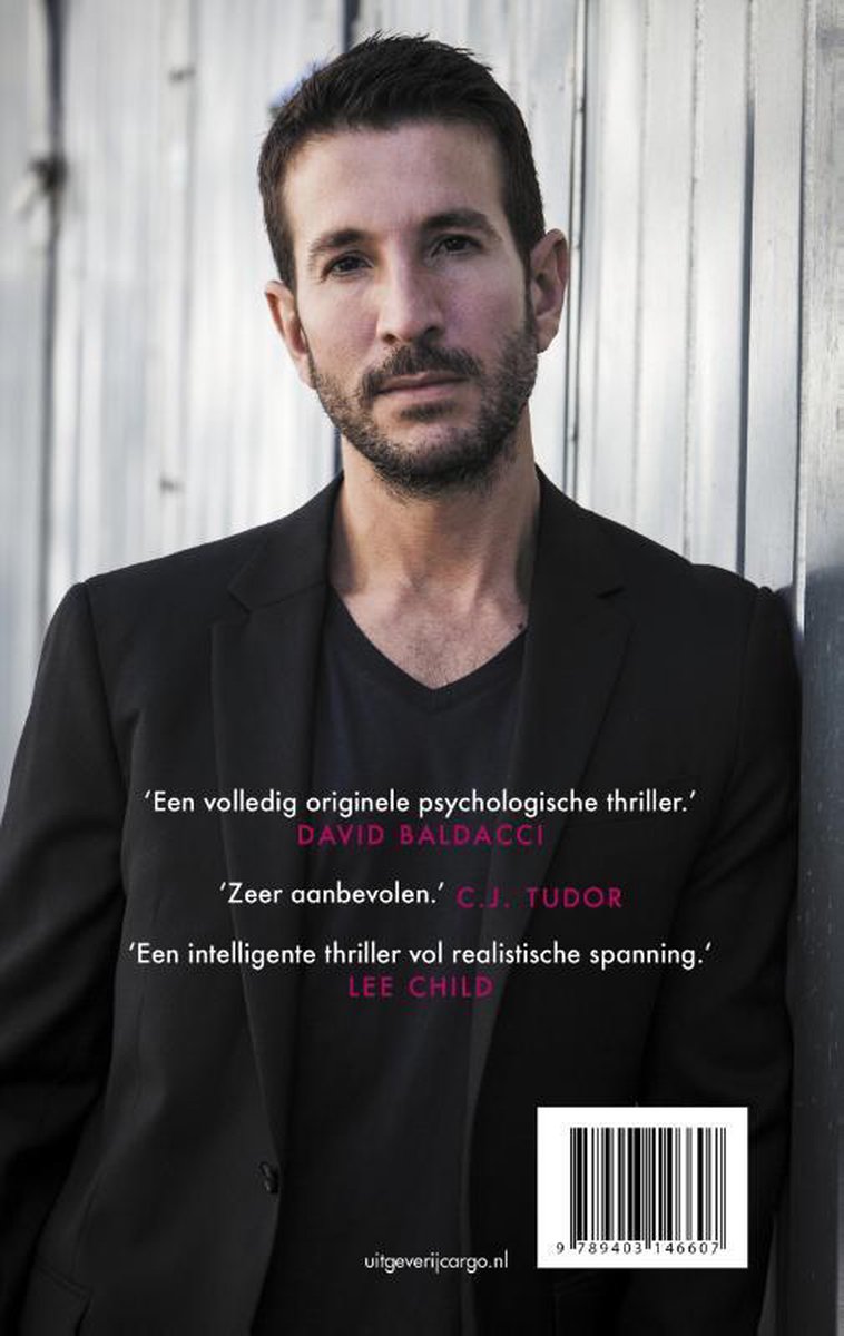 De stille patiënt - back cover