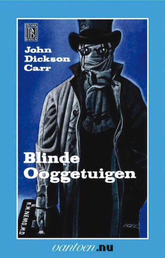 Cover van het boek 'Blinde ooggetuigen' van J.D. Carr