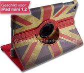 geschikt voor iPad Mini 1/2/3 Retina Hoes UK Vintage Vlag.