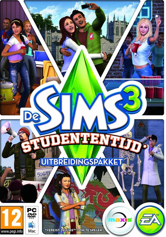 De Sims 3: Studententijd - PC/MAC