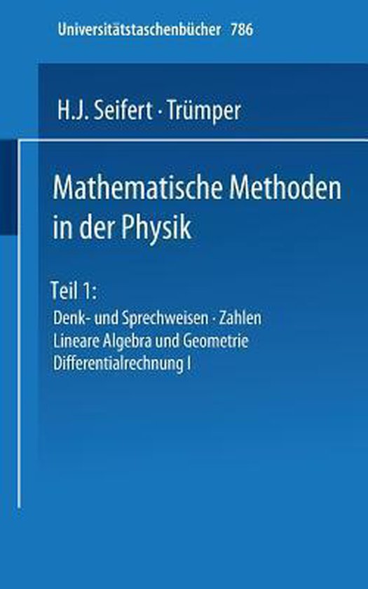 Mathematische Methoden in der Physik