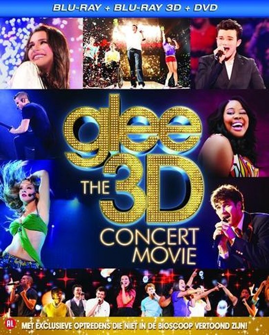 Cover van de film 'Glee - The Concert Movie'
