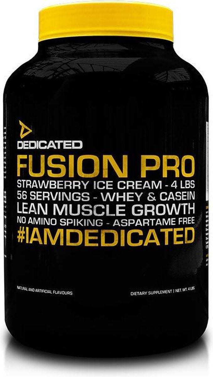 Dedicated Nutrition Fusion Pro - 1814 gram - Frozen Yoghurt Honey & Almond