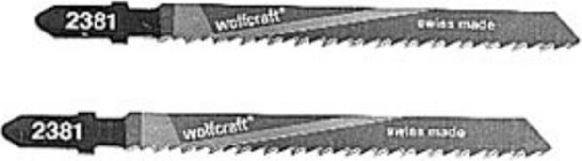 Wolfcraft Decoupeerzaagblad - Afstand tanden: 3 mm