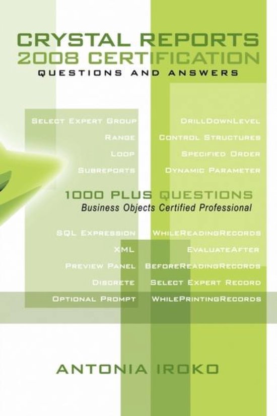 Crystal Reports 2008 Certification Questions and Answers - cover