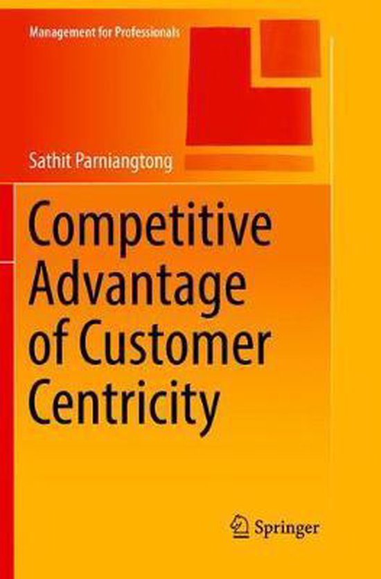 Management for Professionals- Competitive Advantage of Custo ... - cover