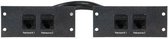 DMT DMT M-7x06 Module voor het DM-71 aansluitpaneel, 2 x RJ45 Home entertainment - Accessoires