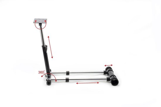Wheel Stand Pro - Zwart V2 Deluxe - Geschikt voor Logitech G25/G27/G29/G920 van Wheel Stand Pro — afbeelding 4
