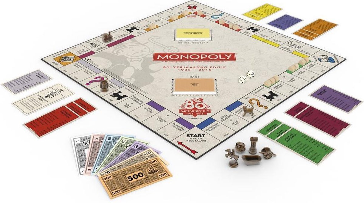 Matériel de restauration Hasbro Monopoly Collectors Edition jeu de société  en bois de luxe