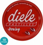 Diele Pastilles Honing Rood Voordeelverpakking