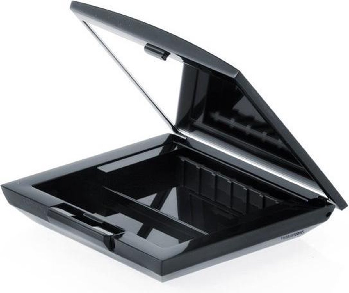 Malu Wilz - Beauty Box Duo Black - leeg oogschaduw doosje voor navullingen