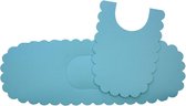 Slab - Baby Kaarten Set - 40 Stuks met enveloppen – Babyblauw - Maak zelf leuke geboortekaarten