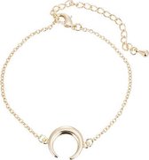 24/7 Jewelry Collection Maan Armband - Maansikkel - Goudkleurig