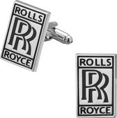 Montebello Manchetknopen Rolls Royce - 316l Staal - Auto logo - 11x18mm