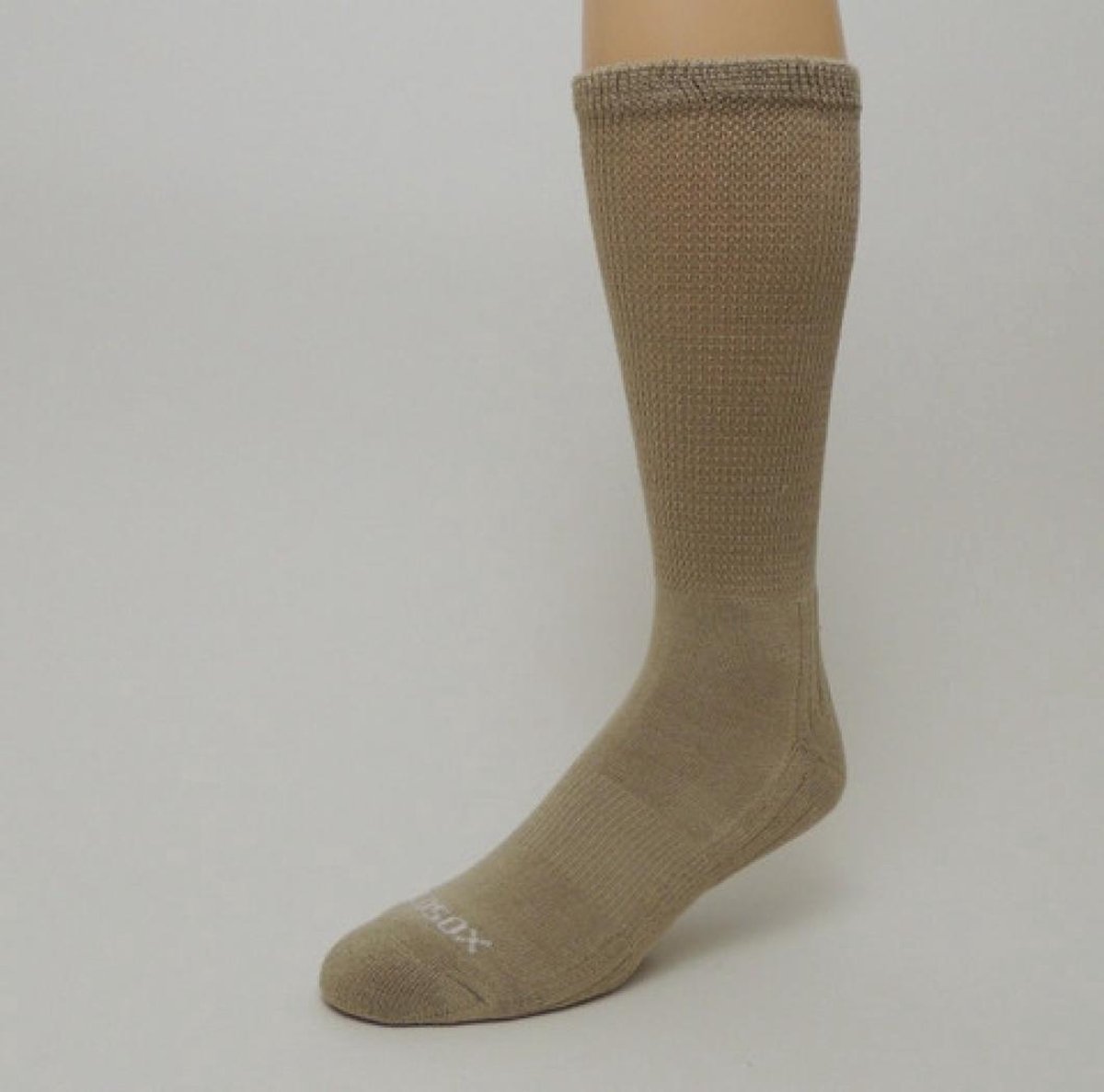 Diabetessokken - beige-maat 43-47 - Ecosox