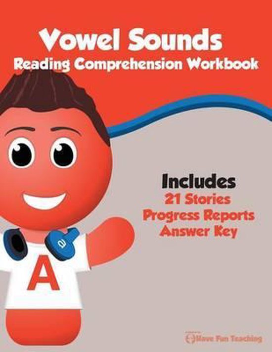 Vowel Sounds Reading Comprehension Workbook - cover