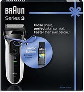 Braun Limited Edition Series 3 3020 Elektrisch scheerapparaat met reiniger