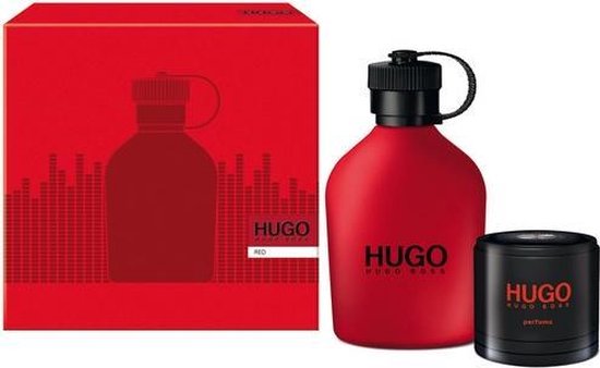 Hugo Boss Red geschenkset 125ml plus met gratis portable speaker | bol.com