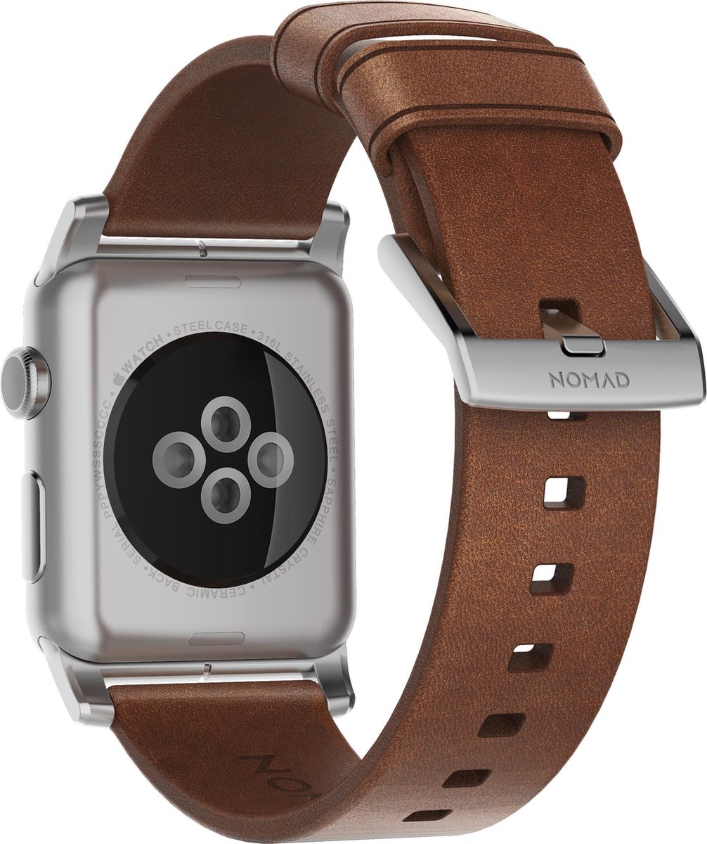 Nomad leren bandje geschikt voor Apple 