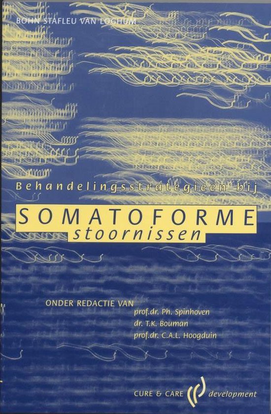 Cover van het boek 'Behandelingsstrategieen bij somatoforme stoornissen / druk 1' van Ph. Spinhoven