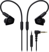 Audio-Technica ATH-LS50iS Headset In-ear 3,5mm-connector Zwart