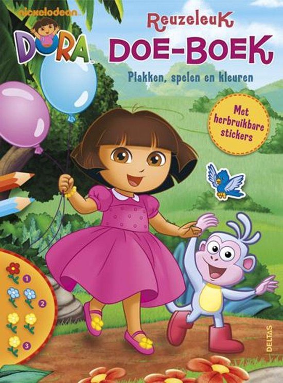Dora - Dora reuzeleuk doe-boek