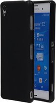 Sony Xperia Z3 TPU Hoesje Zwart